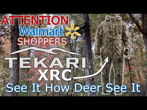 Tekari XRC Camo on 25 Real Hunting Backgrounds