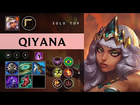 Qiyana Top vs Irelia - BR Master Patch 26.01