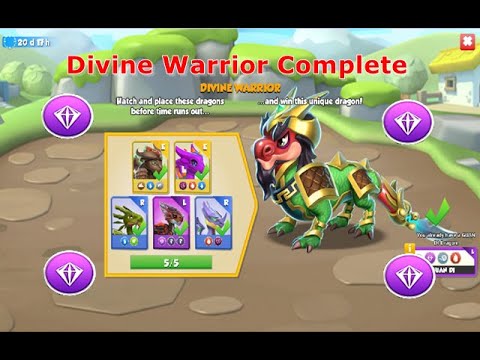 New Chrono Divine Event- Dragon Mania Legends | Guan Di Hatching start | DML |  HD