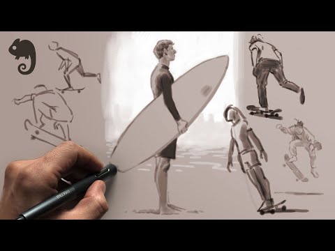 90MAC Life Drawing Class - BOARD SPORTS