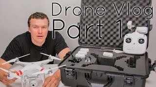 Learning to use a Drone Vlog - Part 1: Initial impressions