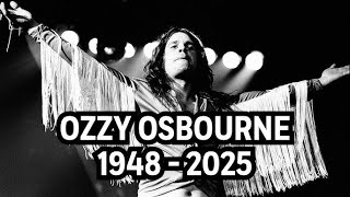 RIP Ozzy Osbourne Goodbye and Thank You, Gone But Never Forgotten