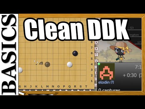 Clean, Peaceful, DDK Game (mostly) - Back to Basic Baduk