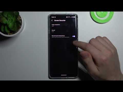 How to Manage Screen Touches in TCL 20 Pro – Screen Recorder Touch Feedback