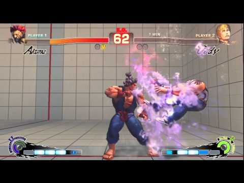 [SSFIVAE] ValleyKing (Akuma) Vs. OldManTito (Cody) - 8-25-12