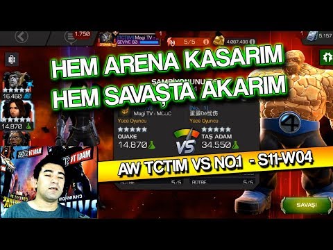 TCTIM VS NO1 - MCOC ALLIANCE WARS - S11- W04