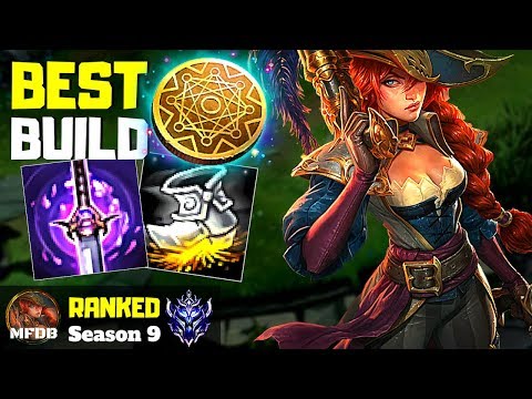 [9.9] BEST MISS FORTUNE BUILD - League of Legends (Season 9)