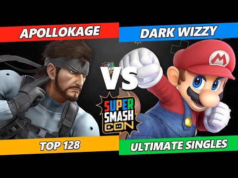 SSC 2023 - ApollaKage (Snake) Vs. Dark Wizzy (Mario) Smash Ultimate Tournament