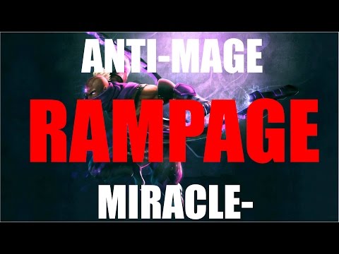 Miracle- Anti-mage RAMPAGE | Dota 2  highlights | 6.88 | Beapro