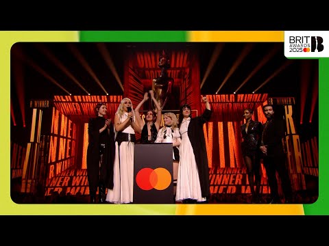 The Last Dinner Party Shout Out Independent Venues And Win Best New Artist | The BRIT Awards 2025