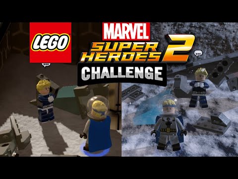 LEGO Marvel Super Heroes 2 - Helicarrier Clean-Up - Challenge - Starblaster Spaceship Unlocked