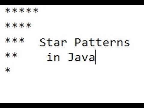 14 Star Pattern Using Nested For Loop In Java Example 2