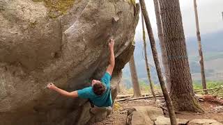 Video thumbnail of Hagakure, V8. Gold Bar