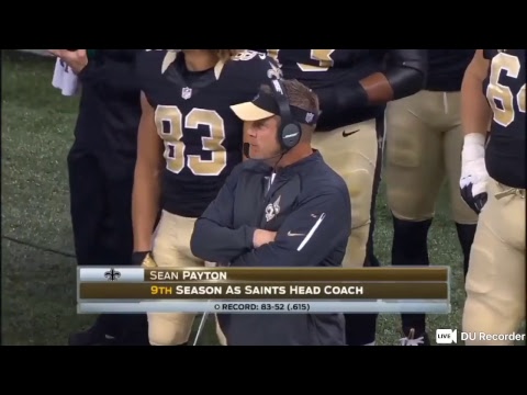 Saints vs giants 2015 battle in the dome