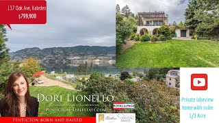 137 Oak, Kaleden BC Presented by Dori Lionello PREC