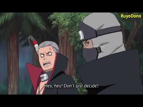 Hidan and Kakuzu meet Sasori and Deidara