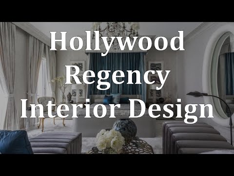 image-What does a Hollywood Regency bedroom look like? 