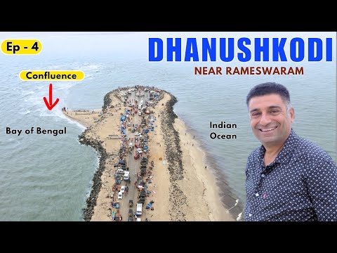 Ep-4 Dhanushkodi - Ram setu, Bay of Bengal meets Indian Ocean, Near Rameswaram | Tamil Nadu