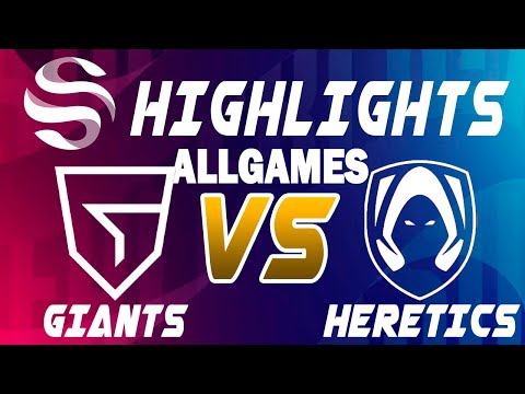 Giants vs Team Heretics ALLGAMES Highlights - LEAGUE OF LEGENDS - SUPERLIGA - PLAYOFFS