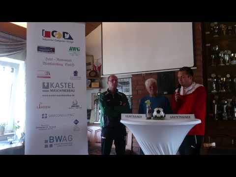 Pressekonferenz Grün-Weiss Wuppertal vs. 1.FC Wülfrath