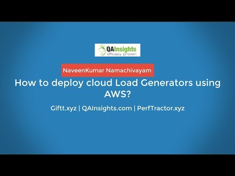 Learn LoadRunner Series - #45 - How to deploy cloud Load Generators using AWS?