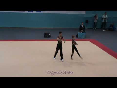 BLR 2 - Mixed pair Acro worlds Levallois 2014 qualifs Dynamic