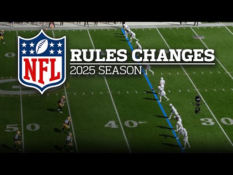 NFL Rules Changes for the 2025 Season
