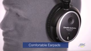 Video thumbnail for Audio Technica ATH ANC7B Noise Cancelling Headphones - Audio Technica ATH ANC7B by American Musical Supply