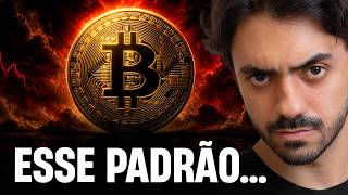 O BITCOIN ESTÁ REPETINDO UM PADRÃO QUE JÁ TERMINOU EM GRANDES QUEDAS