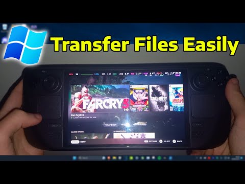 How To Easily Transfer Files From Windows PC to Steam Deck Wirelessly