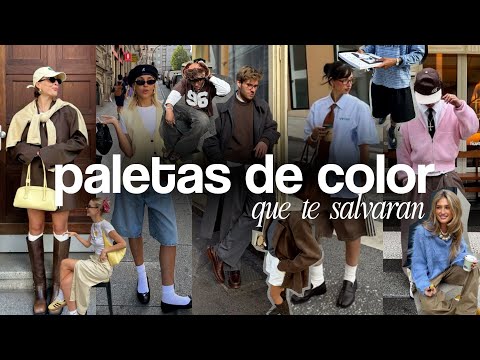 PALETAS DE COLOR que NECESITAS para TUS OUTFITS