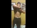 Teen BBer Train Abs on Low Carbs…