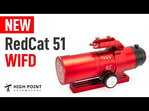 Just Dropped! William Optics RedCat 51 WIFD Telescope | High Point Scientific