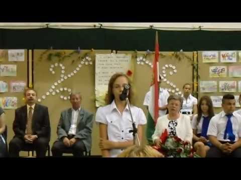 Balogh Henrietta 8. osztály búcsúsztatása