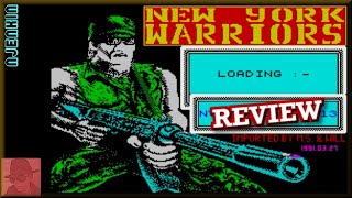 New York Warriors - on the ZX Spectrum 48K !! with Commentary