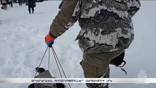 Սախալին կղզու հարավում սառցակտոր է պոկվել և շարժվել դեպի Օխոտի ծով