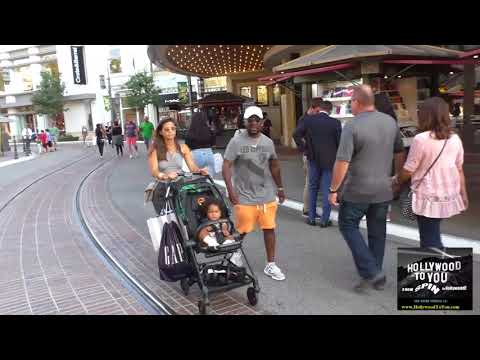 O'Neal McKnight shopping at The Grove in Hollywood