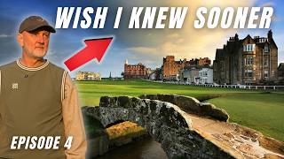 10 things they DON'T TELL YOU about golf in St Andrews Ep 77