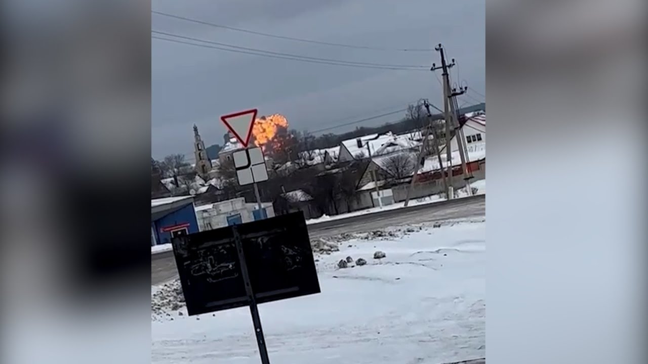 Բելգորոդի մարզում ԻԼ-76 ռազմական-տրանսպորտային ինքնաթիռ է ընկել