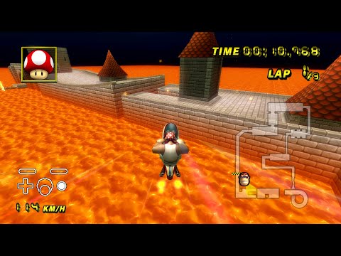 [MKW Former WR] N64 Bowser's Castle (Glitch) - 2:20.584
