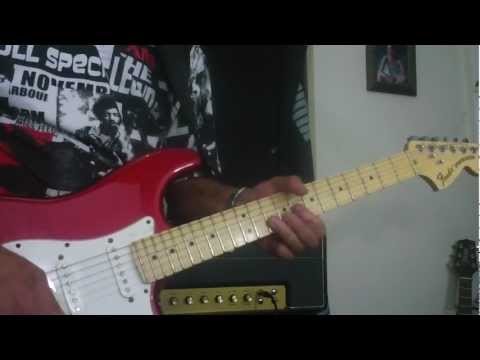 The Wind Cries Mary free lesson pt1 (slowed speed) w/- chord variation Jimi Hendrix study