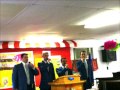 Commonwealth Baptist College tour group singing ...