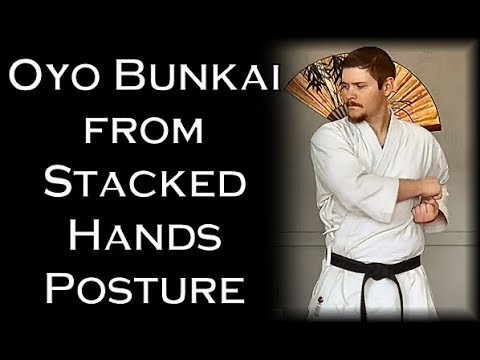 Oyo Bunkai from "Stacked Hands" Posture