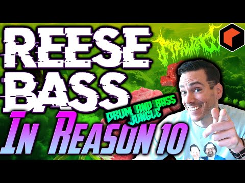 Advanced Reason Tutorial:  Make a Dirty Reese Bassline with Europa!  (Drum and Bass, Jungle, Neuro)