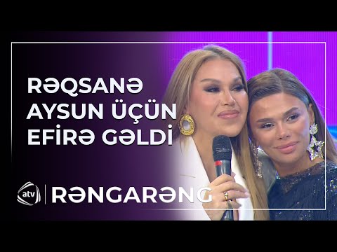 Rəqsanə İsmayılova qızı Aysun üçün efirə gəldi / Rəngarəng