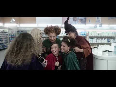 Hocus Pocus 2 make up beauty products Walgreens scene 2022 in HD