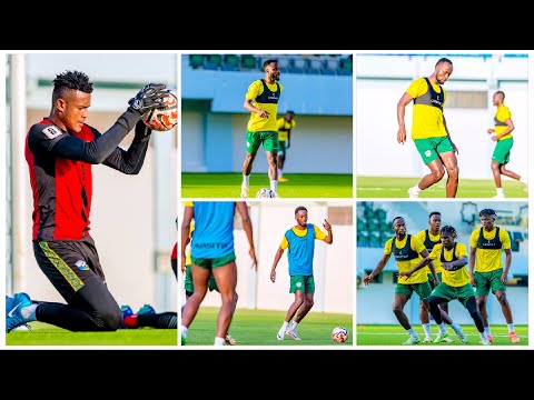 Amavubi yakoze imyitozo ya mbere i Tripoli muri Libya