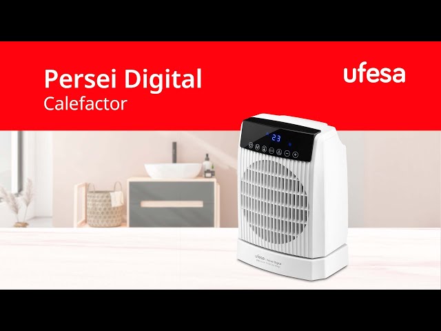 Radiateur soufflant Ufesa Persei 2000 W Blanc video