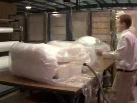 Part of a video titled How do we ship a sofa by UPS? - YouTube