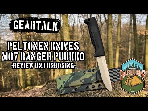 Geartalk: Peltonen M07 Ranger Puukko🔪Das Finnisches Arbeitstier 🇫🇮 Messer Review 🔎